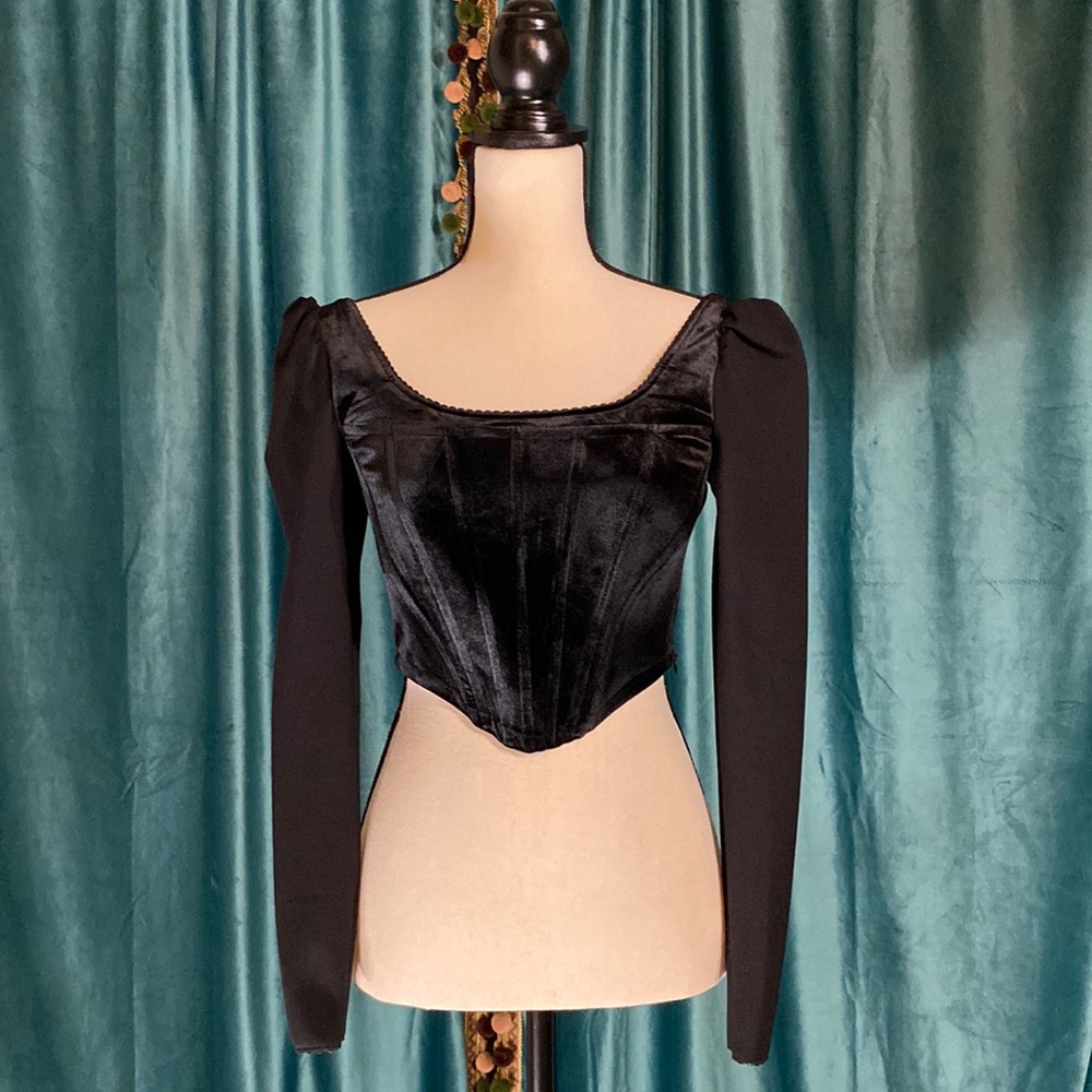 Widow Sincerely Soulless Lace Up Top Dolls Kill